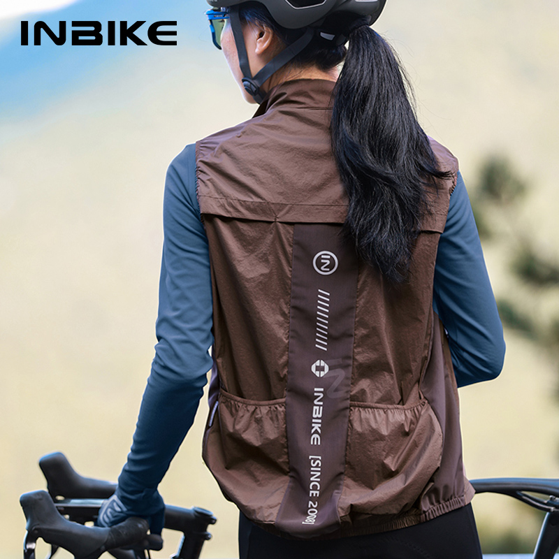 Running Gear Reflective - INBIKE Gilet da ciclismo da donna