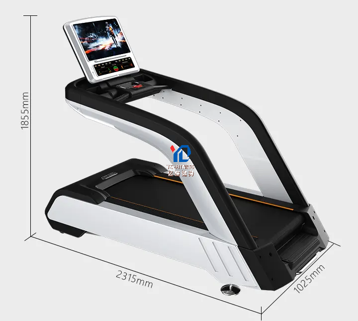 Running Gear Gym - Tapis Roulant Commerciale Universale per Palestra,