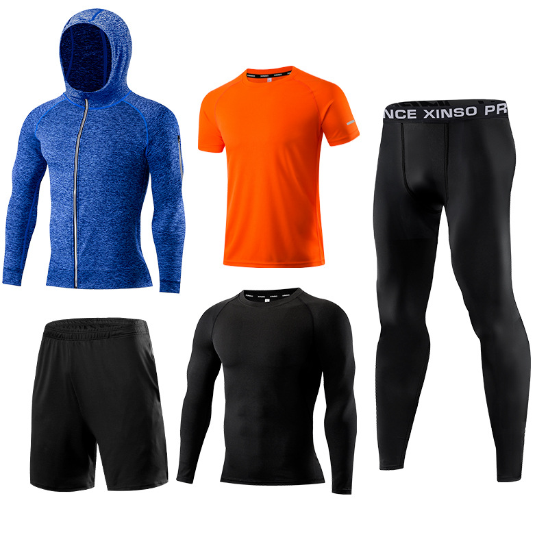 Running Gear Gym - Set di abbigliamento fitness da uomo
