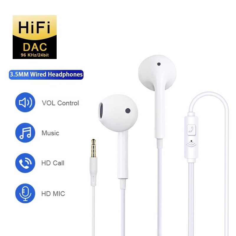 Running Gear Headphones - Auricolari In-Ear da 3,5 mm per