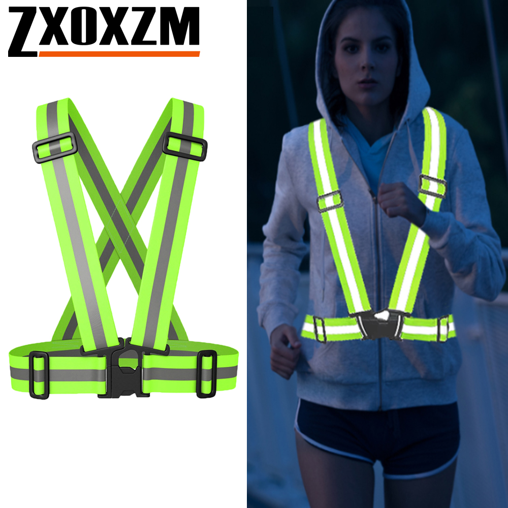 Running Gear Reflective - Gilet da corsa notturno da 1