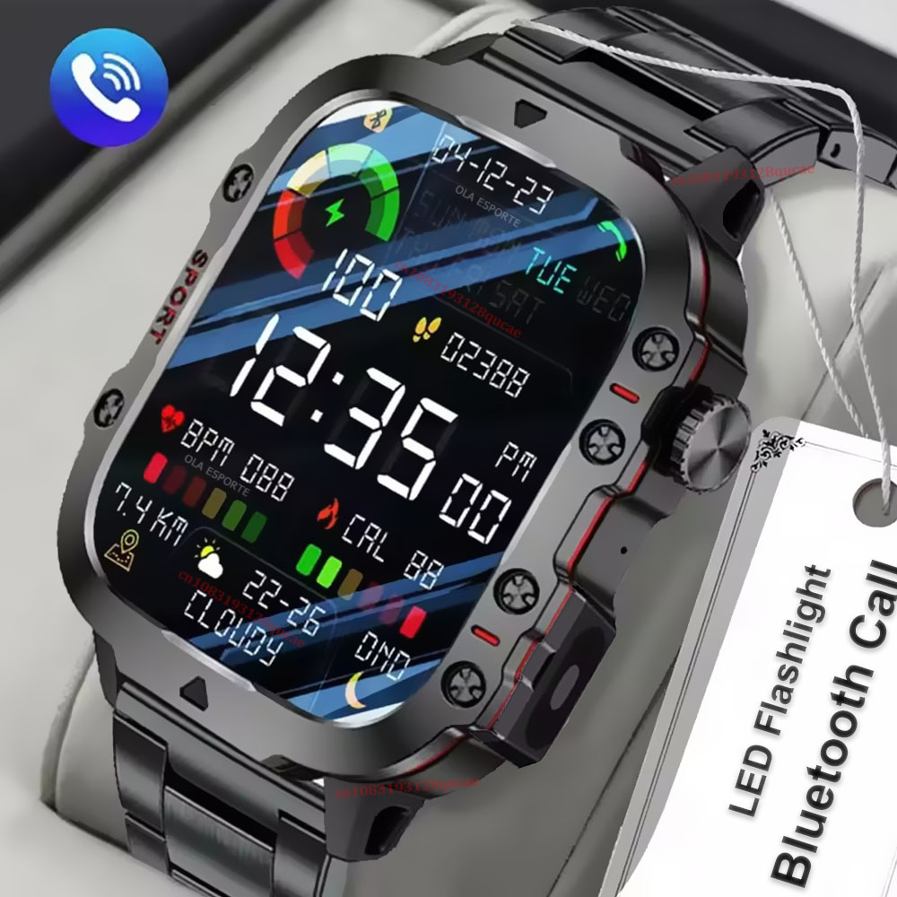 Gps Running Watch - 2026 Nuovo Orologio Intelligente Militare per
