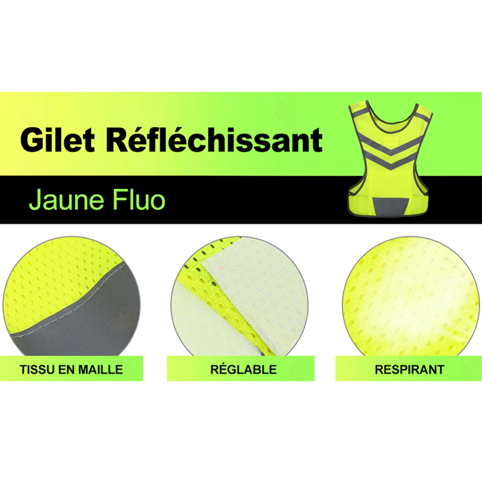 Gilet di sicurezza riflettente - Running Gear Reflective recensione e prezzo