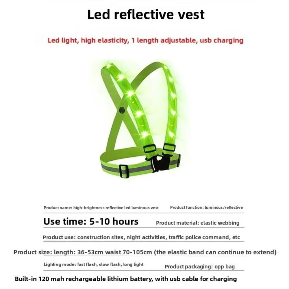 Nuovo Gilet di Sicurezza LED i - Running Gear Reflective recensione e prezzo