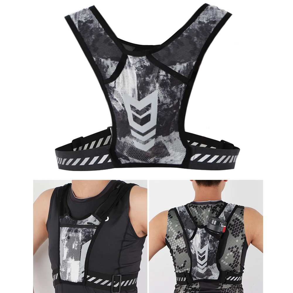 Gilet da corsa riflettente con - Running Gear Reflective recensione e prezzo