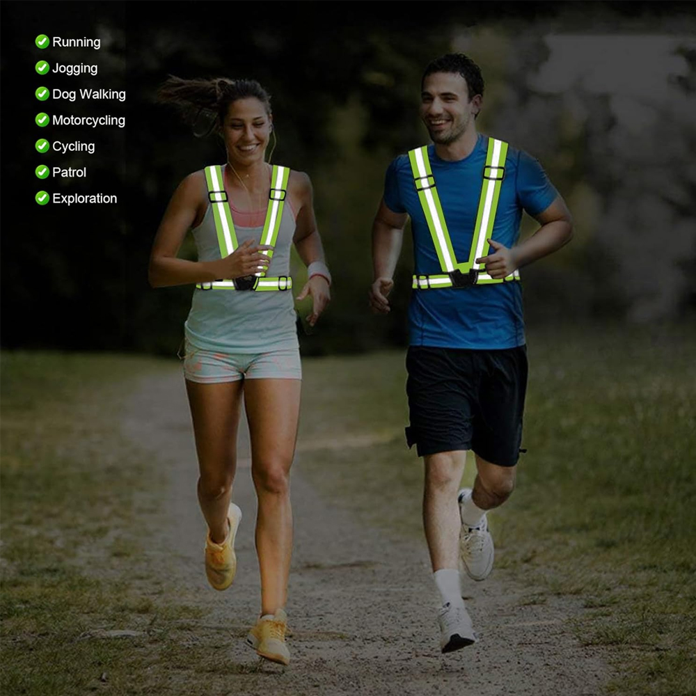 Gilet da corsa notturno da 1 p - Running Gear Reflective recensione e prezzo