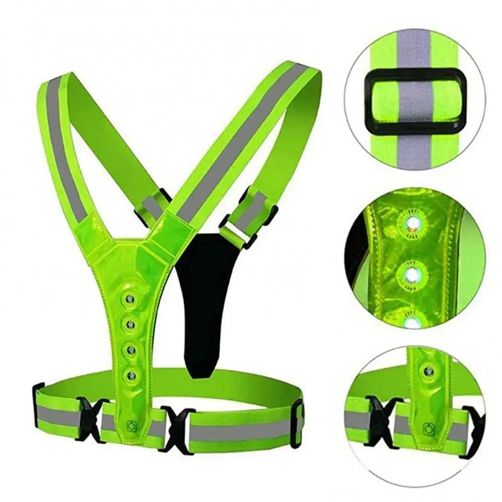 Gilet da corsa a LED Cinghie r - Running Gear Reflective recensione e prezzo