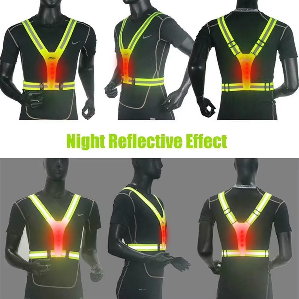 Gilet da corsa a LED Cinghie r - Running Gear Reflective recensione e prezzo