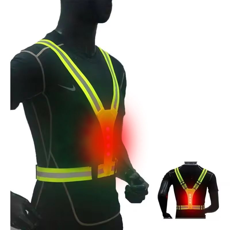 Gilet da corsa a LED Cinghie r - Running Gear Reflective recensione e prezzo